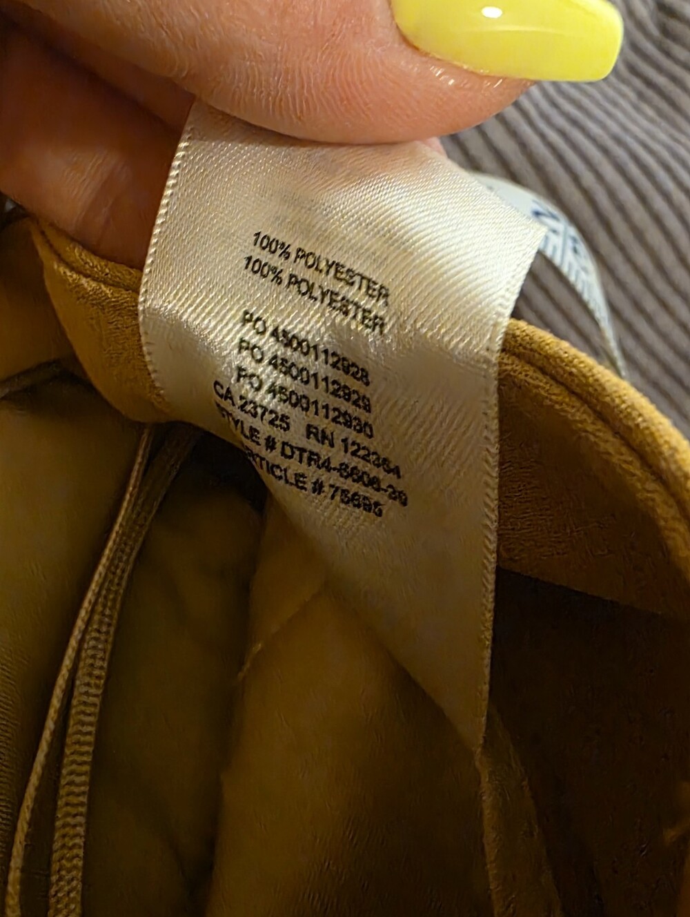 Aritzia Wilfred Crepette Ankle Trouser Size 4 In Cairo Gold (yellow) NWT - Picture 15 of 16